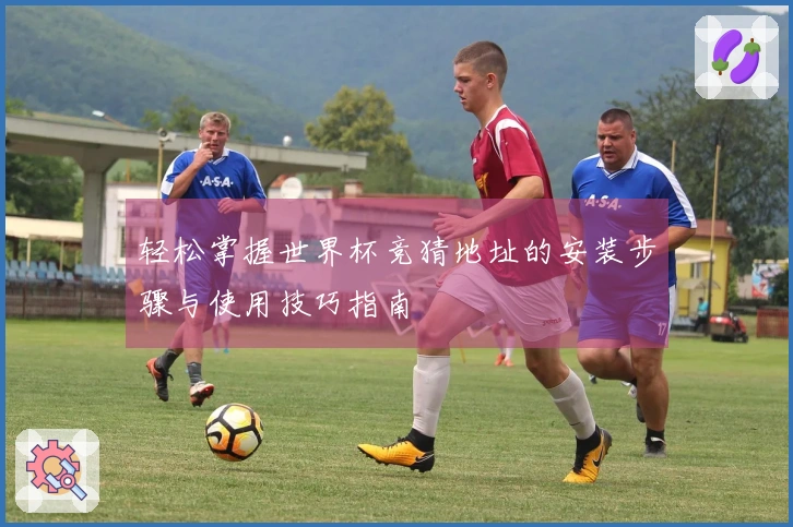 轻松掌握世界杯竞猜地址的安装步骤与使用技巧指南